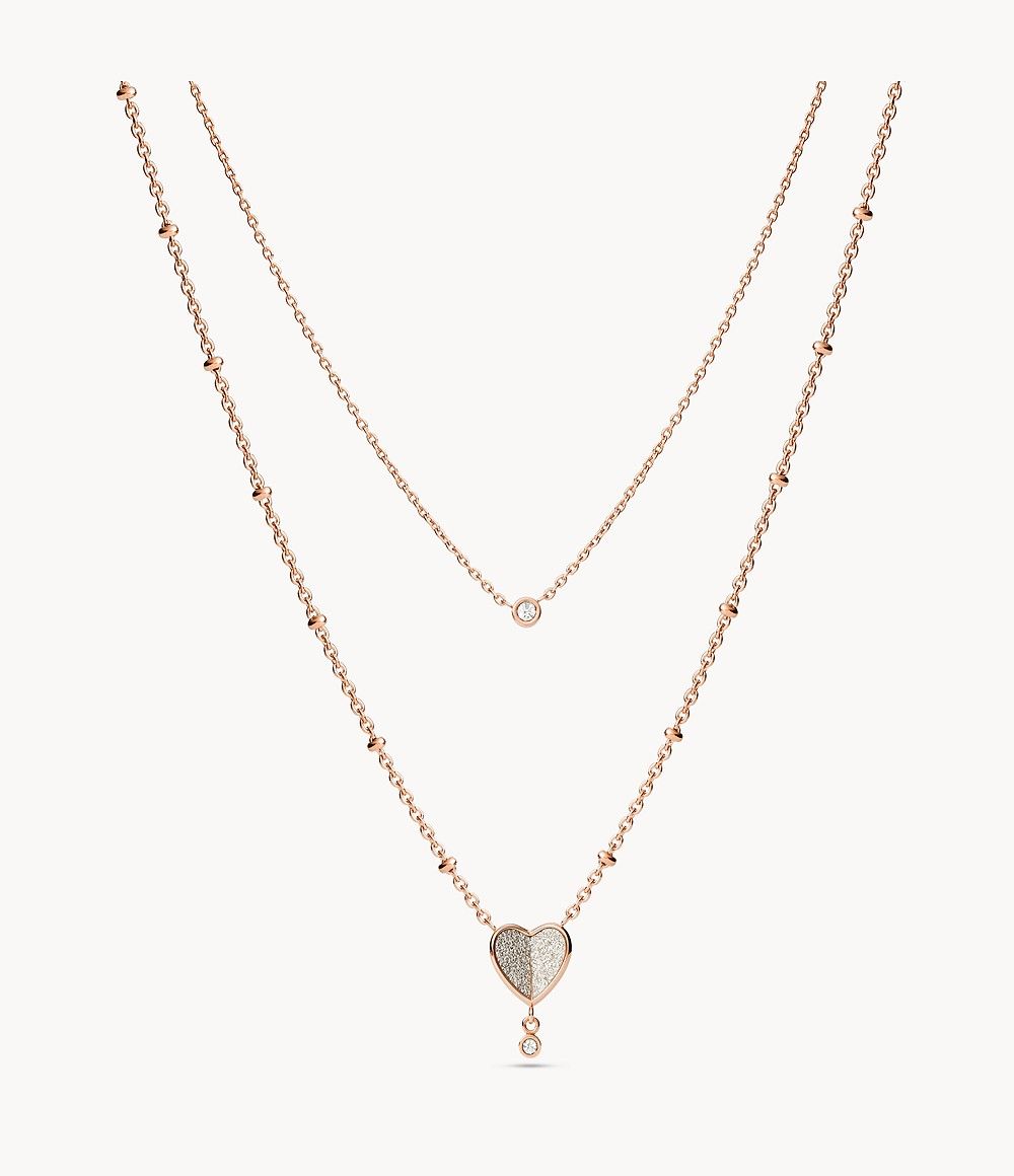 Fossil JF03648791 Stainless Steel Necklace - 4064092039658