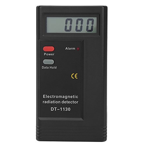 ASHATA EMF-meetapparaat, elektromagnetische stralingsdetector, lcd-digitale stralingsmeter, stralingsdetector, draagbaar, handheld digitale EMC-meter voor EMF-inspecties thuis, op kantoor, buiten enz