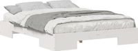 vidaXL Bedframe Wit 150 x 200 cm