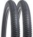 Pneus de VTT 24 pouces 2 pièces pour usage tout-terrain