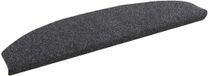 vidaXL Zelfklevende trapmatten 15 st 80 x 24,5 x 3,5 cm donkergrijs