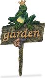 Relaxdays tuinsteker kikker - 27,5 cm - 'garden' - gietijzer