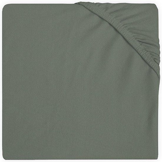 Jollein Baby Hoeslaken Boxmatras Jersey (Ash Green) - 75x95cm