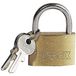 Cogex 80507 hangslot, messing 35 mm goudkleurig