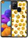 B2Ctelecom Back Cover voor Samsung Galaxy A21s Bumper Case Emoji
