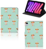 B2Ctelecom iPad Mini 6 (2021) Flip Case Pups