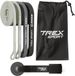 Trex Sport TX-004PB - Power Bands - Set van 4 - Met deuranker - Weerstand 2-41 kg