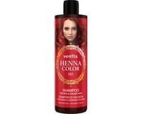 Venita HENNA COLOR Kleurbeschermende Natuurlijke VOEDENDE Shampoo voor Red / Rood Haar / Cheveux Roux 300ml