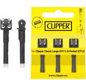 Blisterverpakking Clipper® Aansteker Vuursteen / Vuursteentje / Flint / Flints Systeem Large (Blister 3 Stuks)