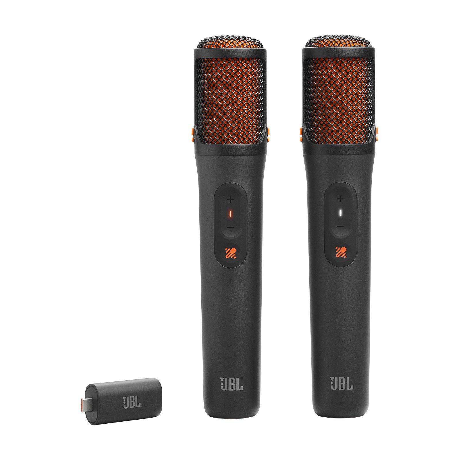 JBL EasySing Mics – Draadloze Microfoons - Geschikt voor USB-C - Karaoke Set - JBL Partybox