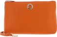 MANDARINA DUCK Leren Schoudertas Mellow Leather Crossover Bag Marmalade Oranje
