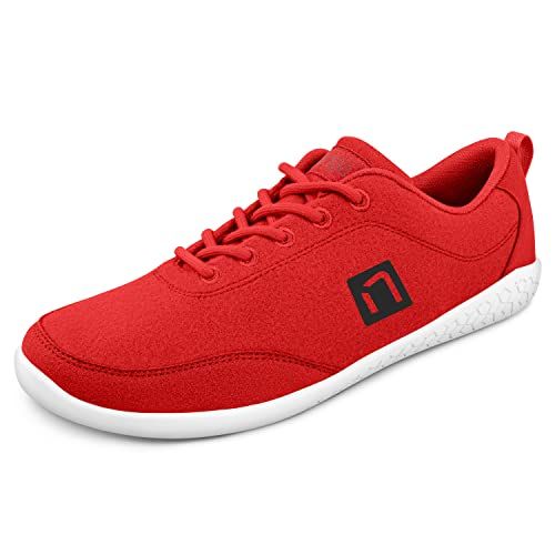 Nanga Barefoot Men - Merino blotevoetenschoenen - Rood - 44 EU