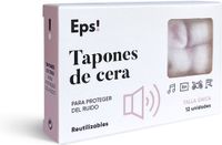 Eps! 12 stuks wax oordopjes