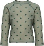 Hummel Hmlmini Bee Aop Swim T-Shirt L/S Unisex Shadow 74