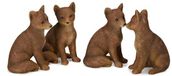 LOBERON Vos set van 4 Survie bruin