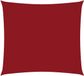 vidaXL Zonnescherm vierkant 2x2 m Oxford stof rood
