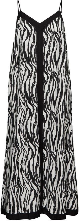 Vero Moda Curve Lange jurk met zebraprint