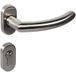 Fimet CUBA poignée de porte acier inoxydable sur rosace ovale