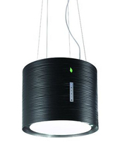 Falmec Twister E.ion Eiland Zwart 450 m³/uur | Eiland Afzuigkap