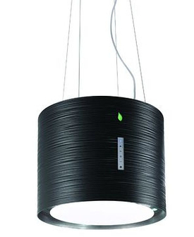 Falmec Twister E.ion Eiland Zwart 450 m³/uur | Eiland Afzuigkap