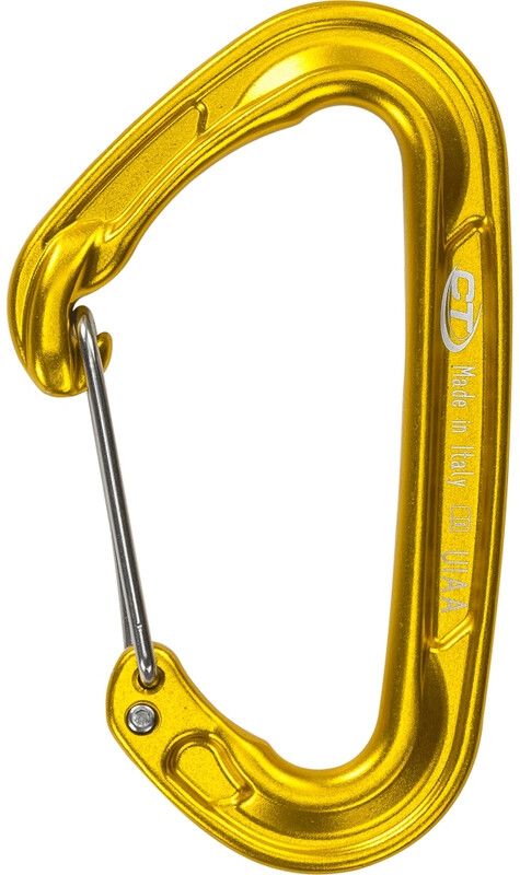 Climbing Technology 2C43900YB1CTSTD karabijnhaak, geel, eenheidsmaat