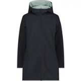 CMP Dames reversibele hoodie parka met rits, Polyester, 2XL, Herfst/Winter 2025