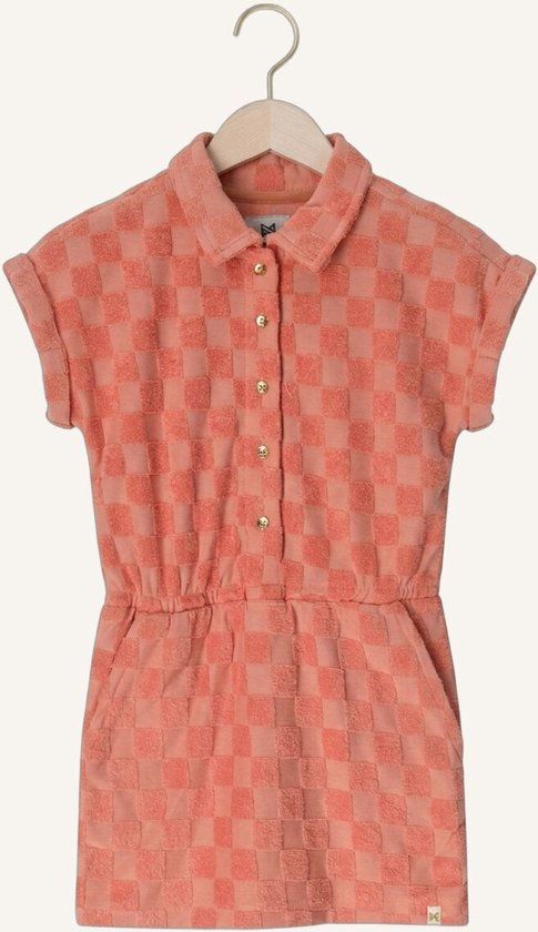 Koko Noko N58907 Meisjes Jurk Perzik Maat 80