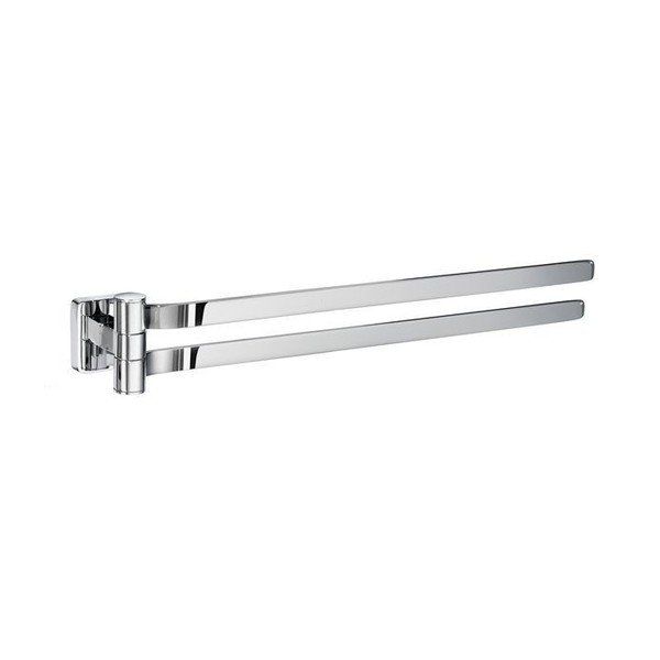 Smedbo Ice handdoekhouder 2 lids chroom OK326