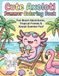 Cute Axolotl Summer Coloring Book