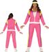 Fiestas Guirca - Survêtement Années 80 Femme Rose (Taille M)