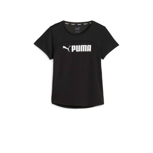 Puma Sport T-shirt - Zwart/Wit