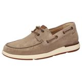 Sioux NURILINOS-702 Vrije tijdsschoenen Instappers Heren Taupe Suède Maat 42.5