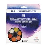 Koh-i-Noor Waterverf Brl Ass Blister 48 Kleuren | 6 Stuks
