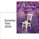 Helma365 C142-27 Paars in de Provence Wandkalender A3+ 2027 + gratis kalender 2026