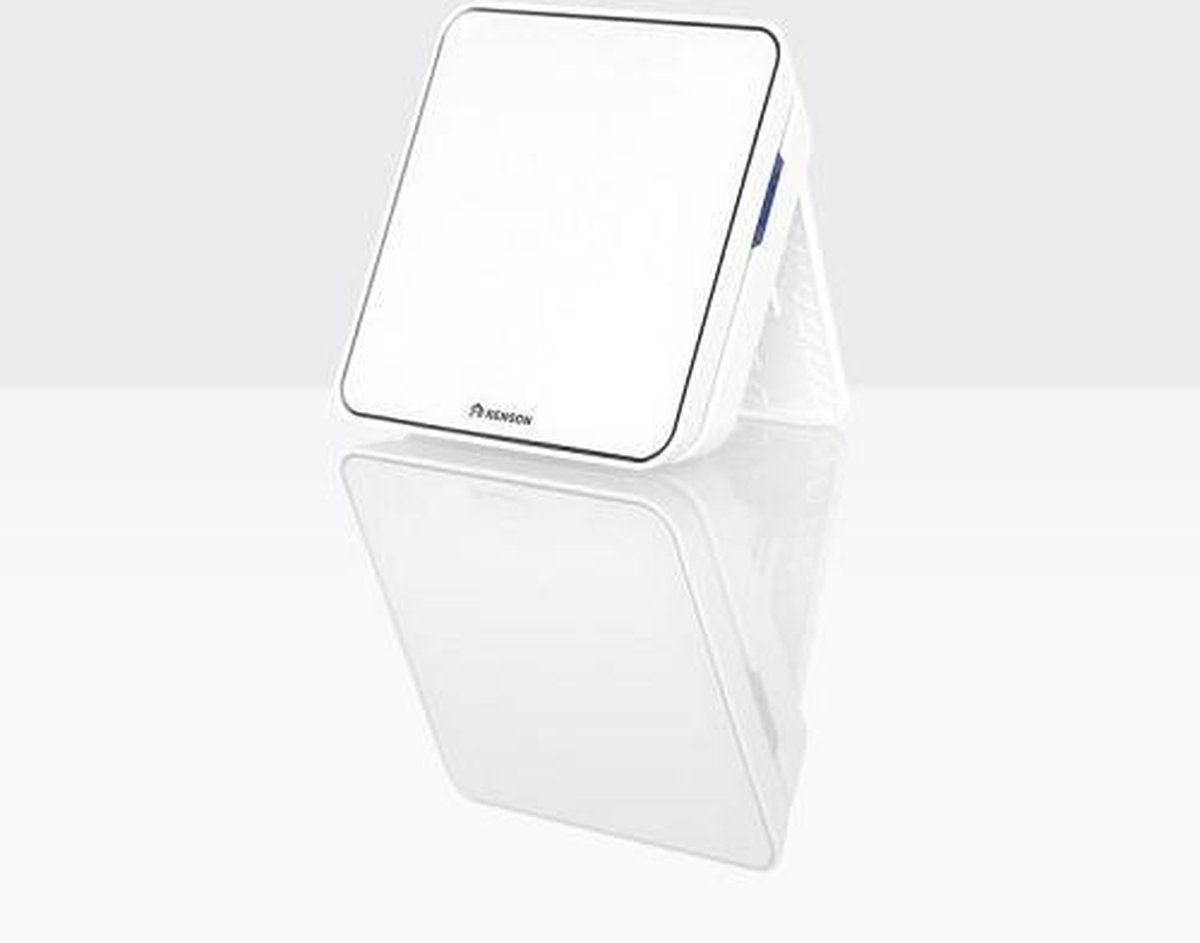 Renson Sense - Intelligente monitor voor binnenruimtes - WLAN - CO2-sensor - luchtvochtigheid - VOC - verlichting - geluid - temperatuur - wit
