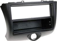 ACV 2-DIN Paneel geschikt voor Toyota Yaris (P1) Yaris Verso (P2) 1999-2003 Kleur: Zwart