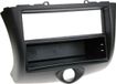 ACV 2-DIN Paneel geschikt voor Toyota Yaris (P1) Yaris Verso (P2) 1999-2003 Kleur: Zwart