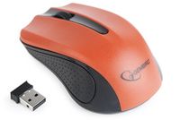 Gembird MUSW-101-R muis Ambidextrous RF Draadloos Optisch 1200 DPI Zwart;Rood