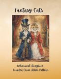 Fantasy Cats: Whimsical Storybook Counted Cross Stitch Pattern