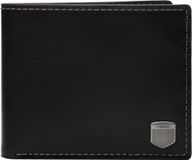 FOSSIL Hayes Bifold Kaarthoes Zwart Leer