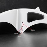 P2r SPO moto scooter f1 voorspatbord wit racing voor bromfiets cyclo bromfiets bromfiets met gat