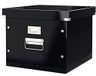 Leitz WOW/60460095, Click & Store Opberg- En Transportbox Voor Hangmappen, A4, Zwart, 35,7 X 28,5 X 36,7 Cm