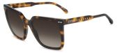 Isabel Marant lunettes de soleil IM 0256/S, brun Havana, taille 56, pour femme, matière : acétate