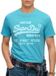 Superdry VL NEON RELAXED TEE Heren T-shirt Lichtblauw Maat S