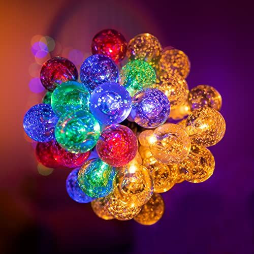 Koopower 30LEDs Globe Fairy Lights - USB Plug in - 8 Mode - Warm Wit & Veelkleurig