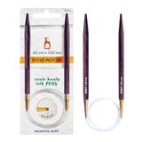 Pony Rosewood Circular Knitting Needles 60cm 7.5mm - 1 Piece