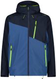 CMP Waterdichte jas met capuchon voor heren - Stofblauw - Polyester - Maat 58