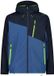 CMP Waterdichte jas met capuchon voor heren - Stofblauw - Polyester - Maat 58