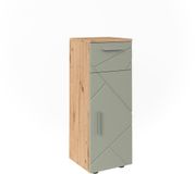 Vicco Irma Halfhoge kast – 30 x 81 cm Saliegroen