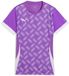 Puma Individual Graphic T-shirt Korte Mouwen Paars M Vrouw